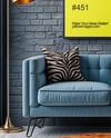Framed Poster in a Modern Living space Mockup