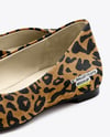 Pair of Suede Ballet Flats Mockup