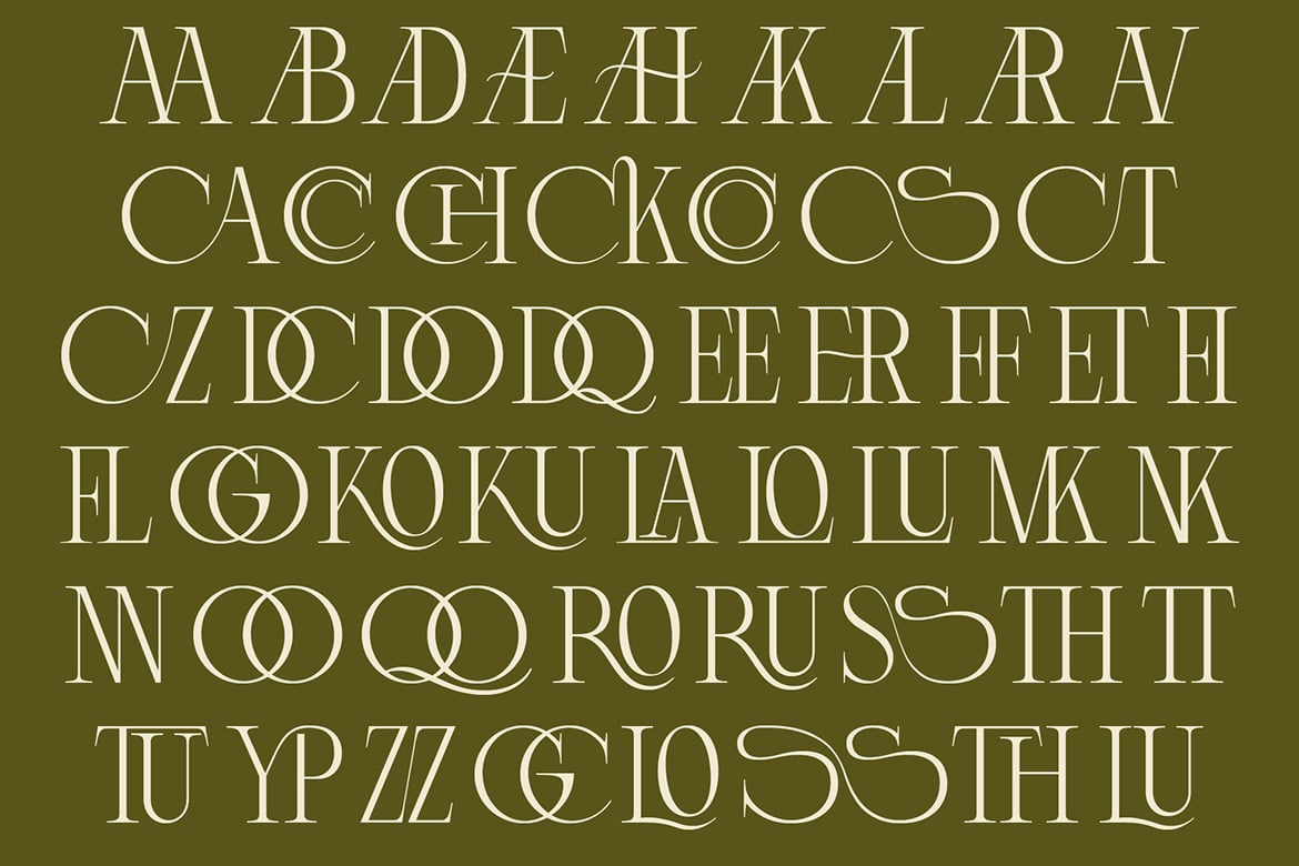 Lunoriels – Classic Serif Font