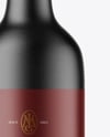 Ceramic Wine Bottle Mockup