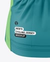 Men's Sleeveless Cycling Jersey Mockup