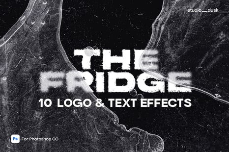 The Fridge - Frozen Text and Logo Effects - Design Elements