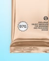 Glossy Metallic Snack Package Mockup