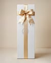 Rectangular Gift Box with Bow Mockup