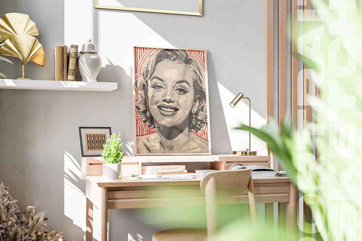 Portrait Sketch Photo Effects