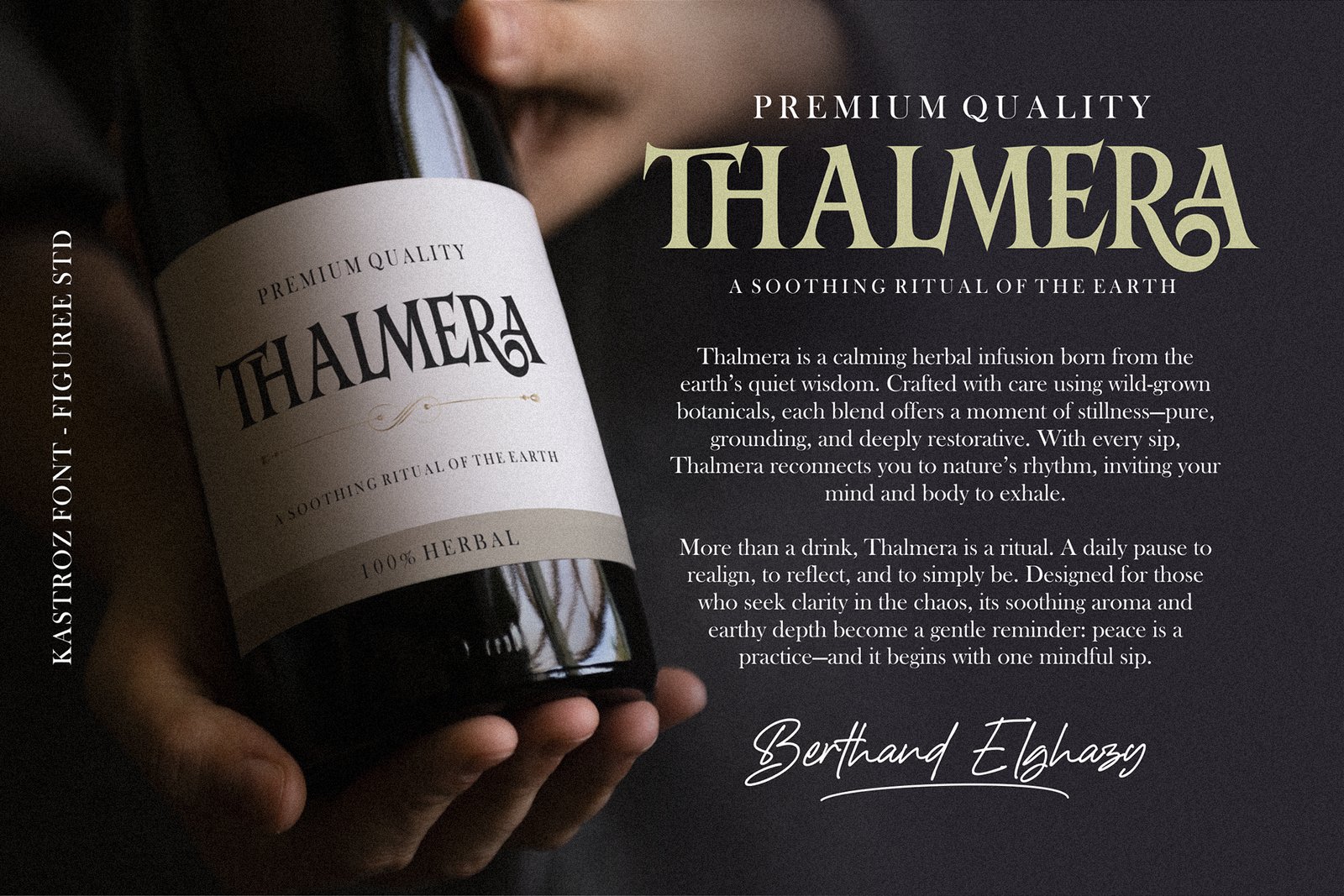 Kastroz – Luxury Vintage Serif Font