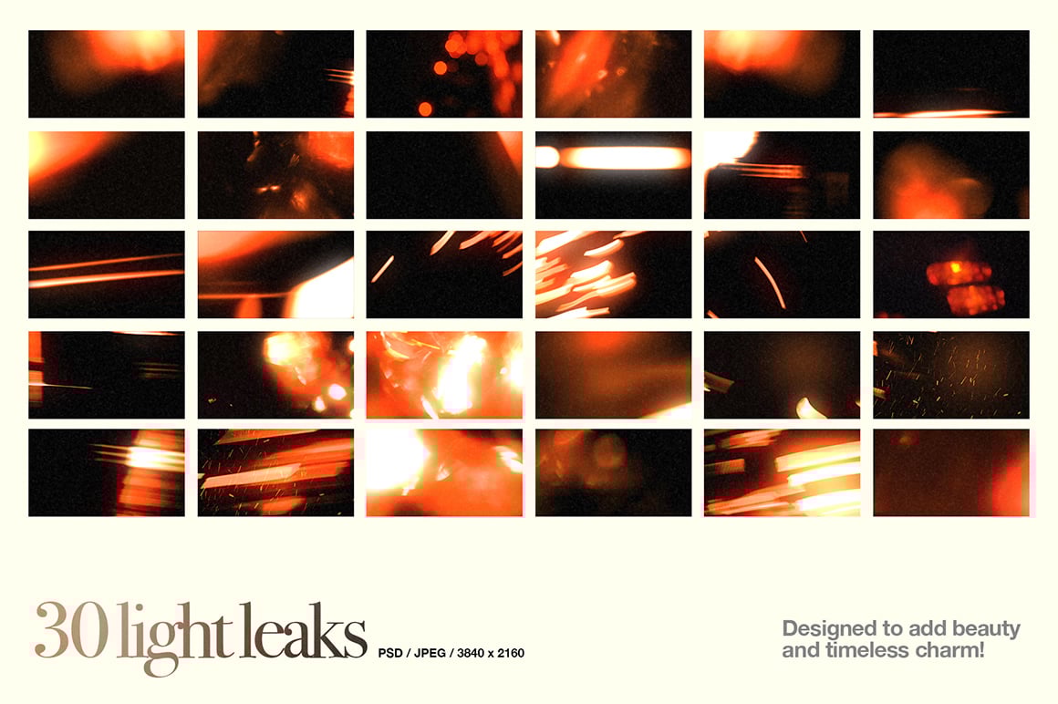 Light Leak Photo Effects