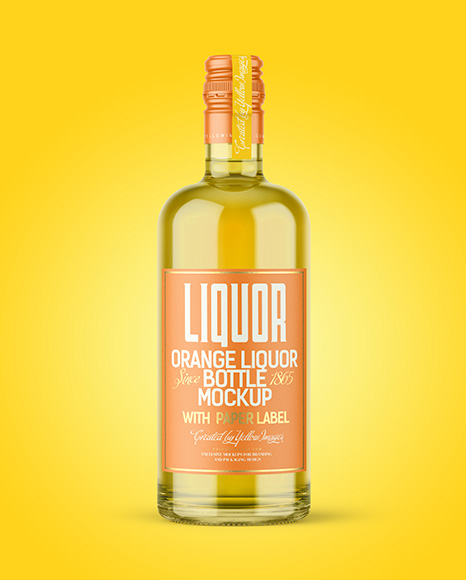 Liquor Bottle Mockup