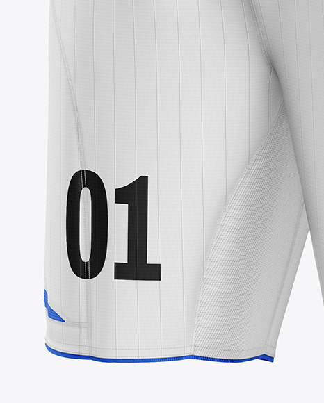 Soccer Kit Mockup - Half Side View