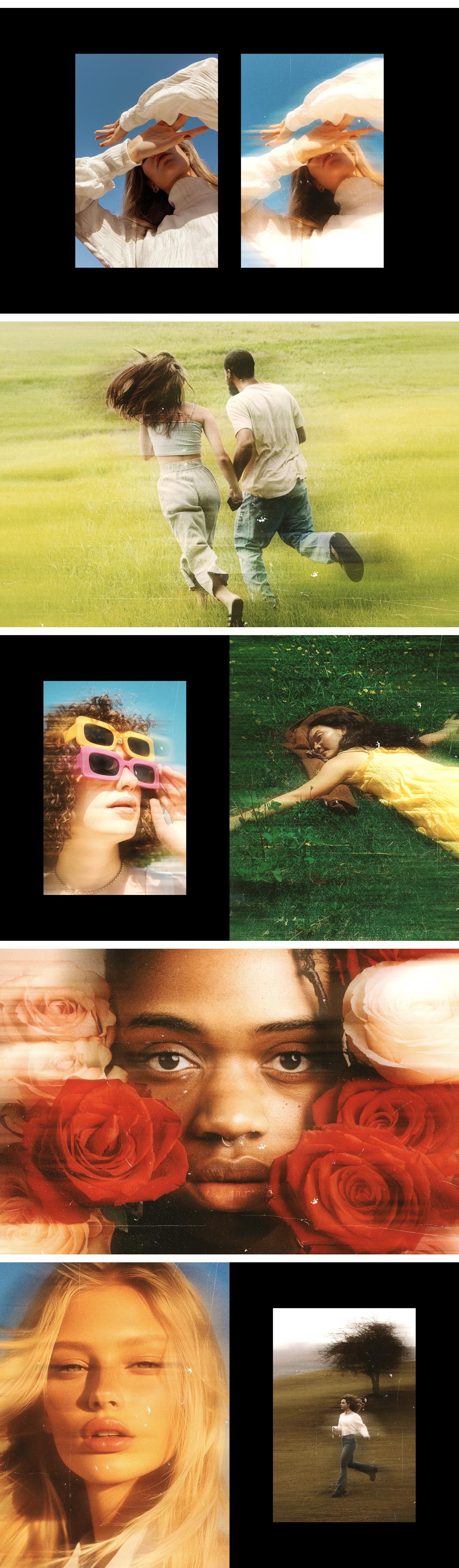 Bright Blurred Photo Effect
