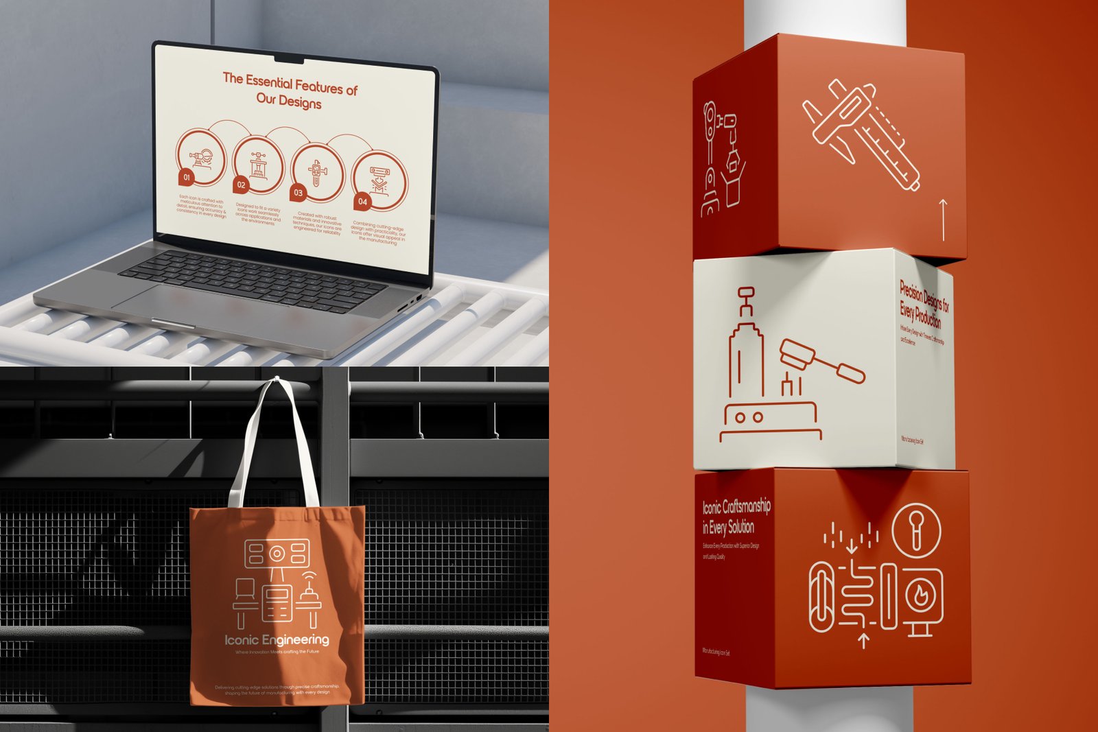Manufacturing Icon Set