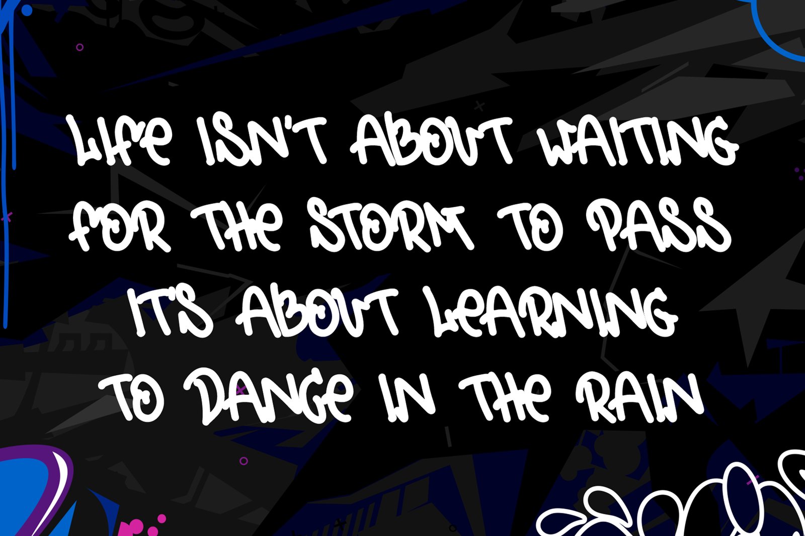Urban Stroke - a Swashed Monoline Graffiti Font