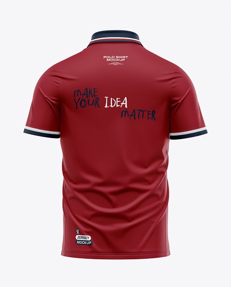 Men's Polo Shirt Mockup
