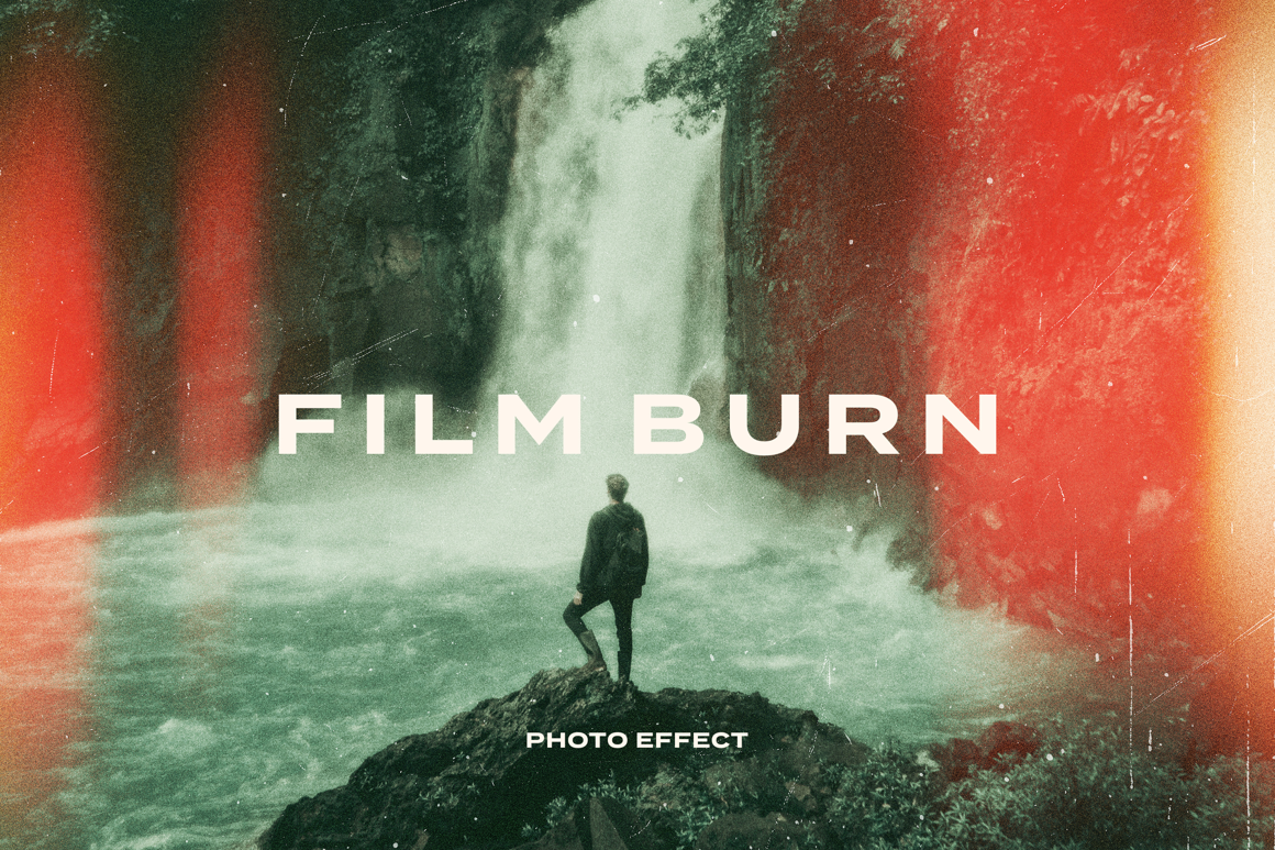 Film Burn Photo Effect