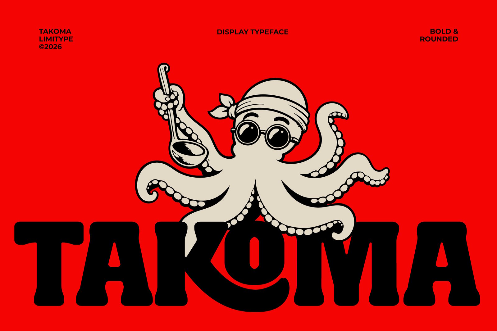 Takoma - Bold Display Font