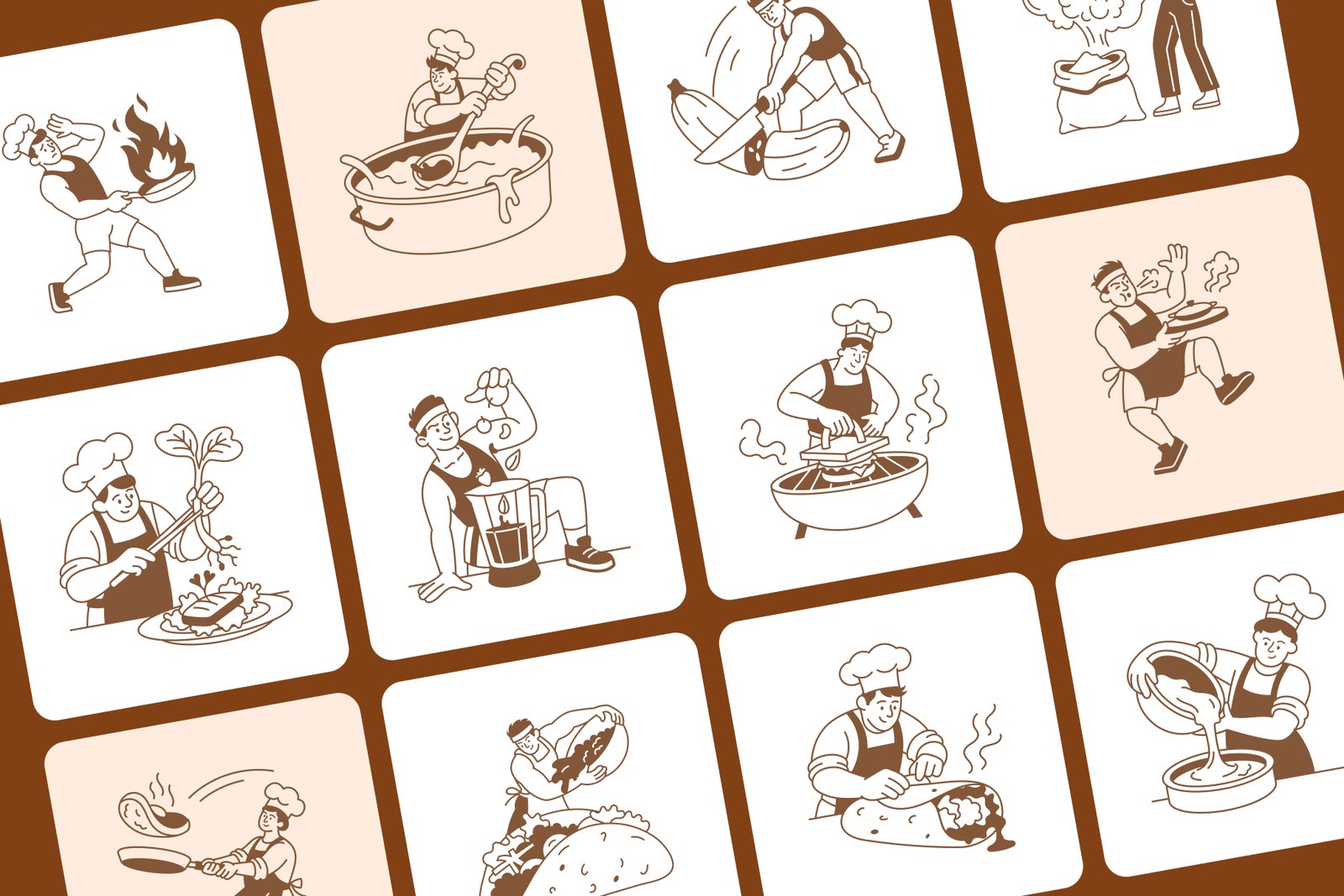 Cooking Illustrations Bundle