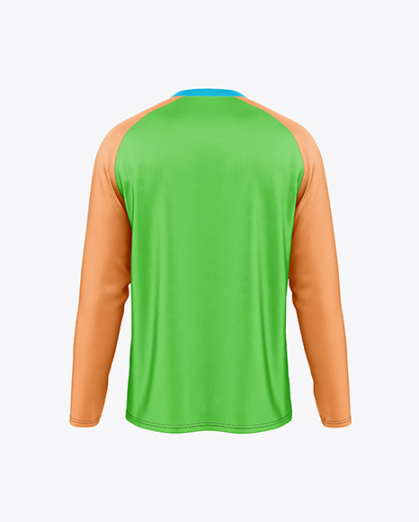 Raglan Long Sleeve Jersey - Back View