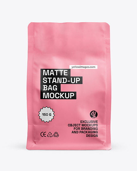 Matte Coffee Bag Mockup - Coffee+Bag+Mockup+-+Masa+Design