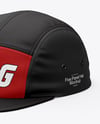 Five Panel Cap Mockup - Half Side View