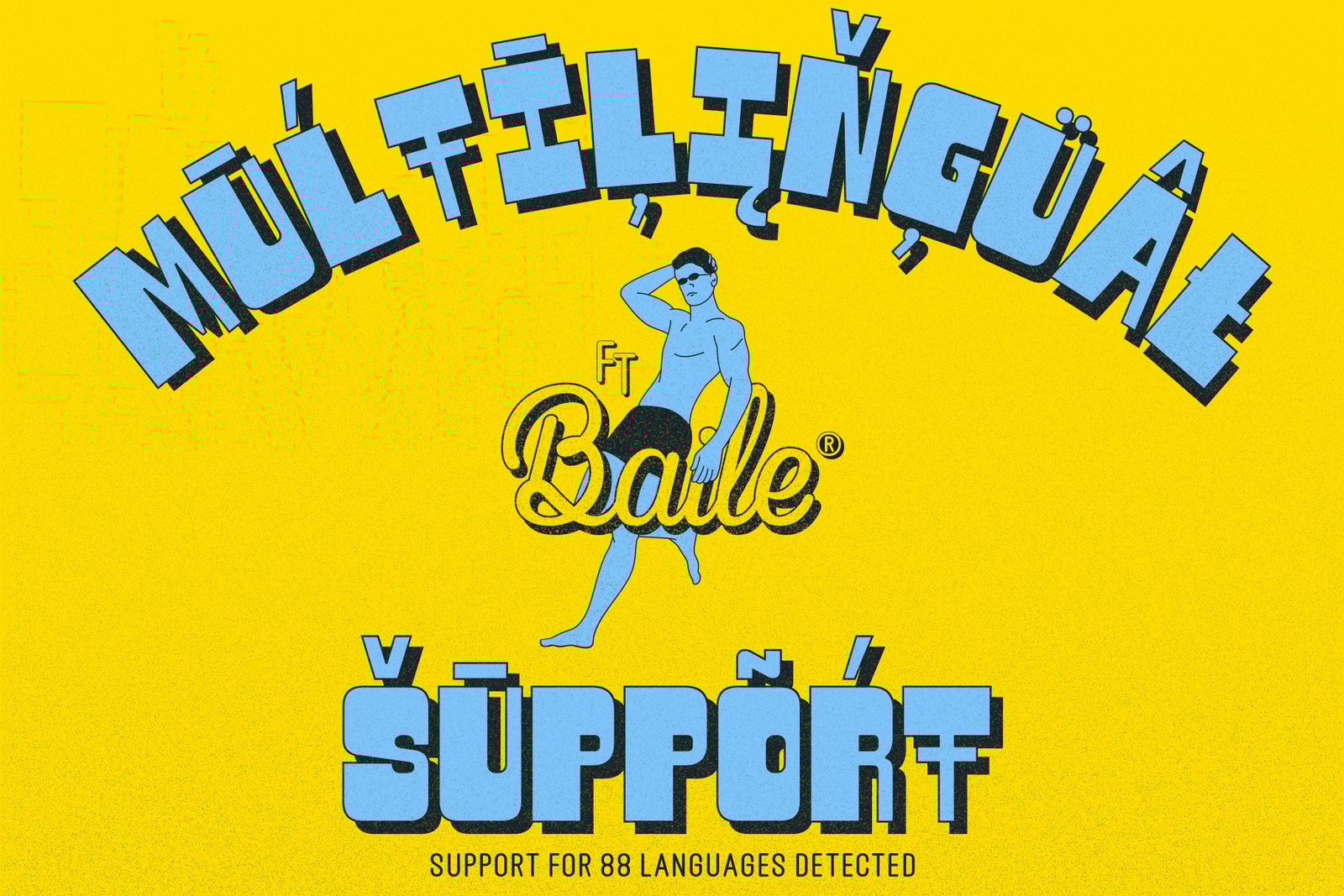 FT BAILE SHADOW FONT