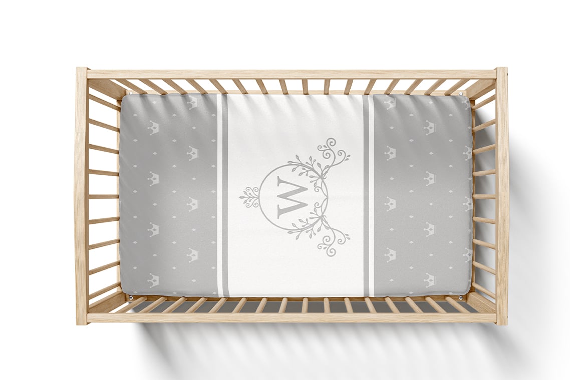 Crib Bedding Mockup