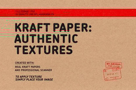 Kraft Paper Authentic Textures Pack - Textures