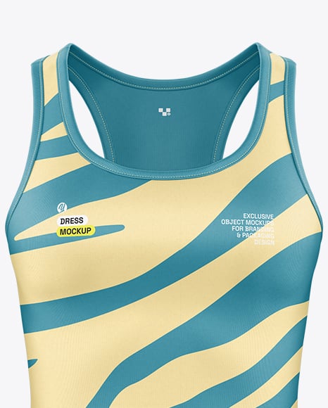 Women's Dress Mockup - Front View