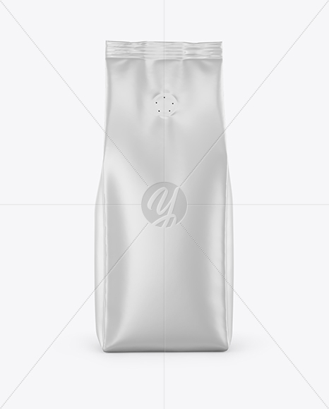 Matte Coffee Bag Mockup