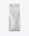 Matte Coffee Bag Mockup