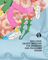 Packaging with Shrimps Mockup