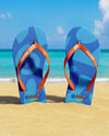 Flip-Flops on The Beach Mockup