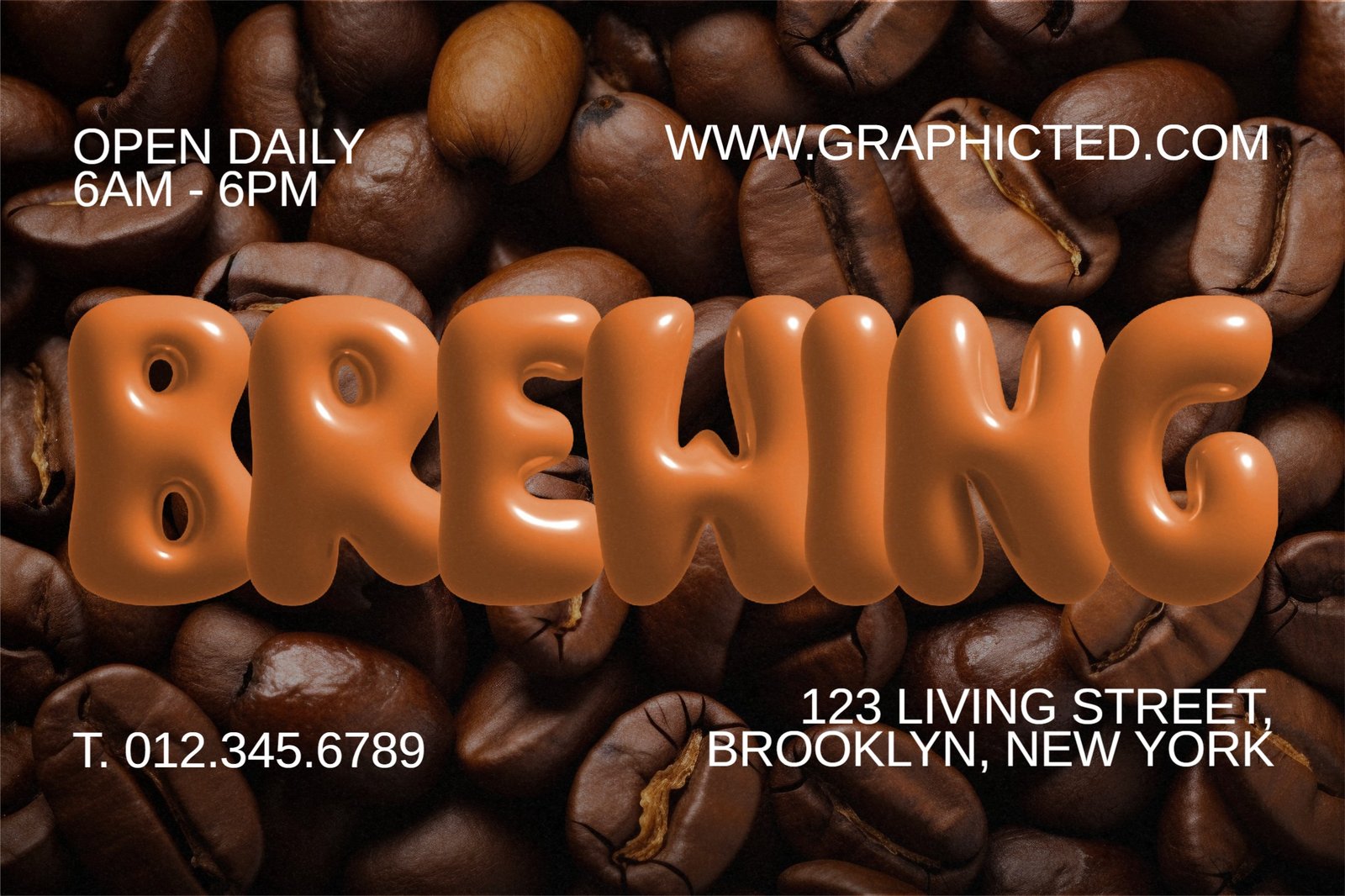 Golden Donut – 3D SVG Font