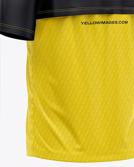 Raglan Short Sleeve Cage Jacket Mockup