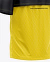 Raglan Short Sleeve Cage Jacket Mockup
