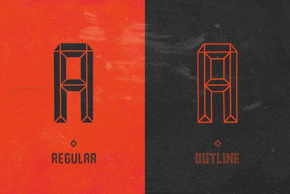 Forged Font Family