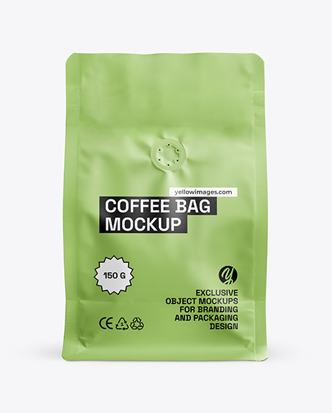 Matte Coffee Bag Mockup - Coffee+Bag+Mockup+-+Masa+Design