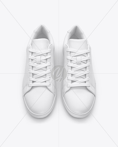 Two Low-Top Sneakers Mockup
