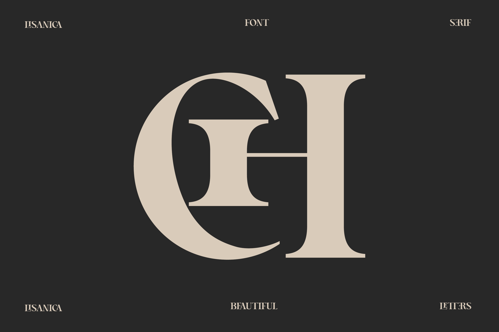 Lisanica - Display Serif Font