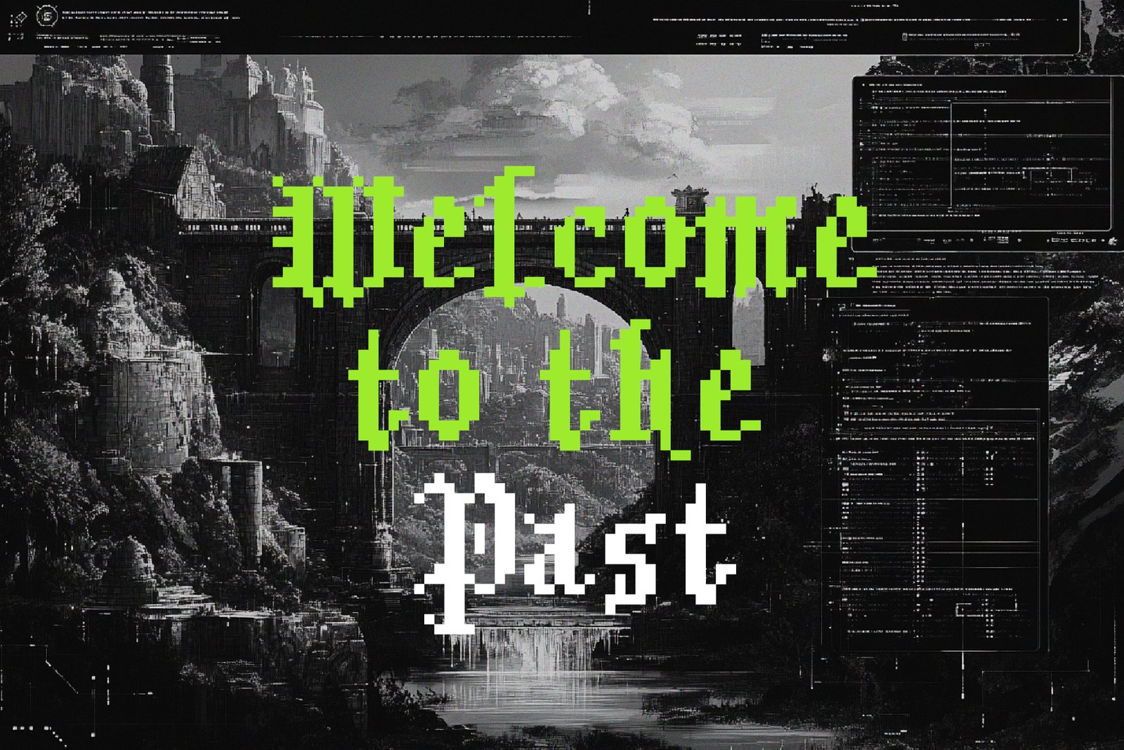 Pixel Warden - Blackletter Typeface