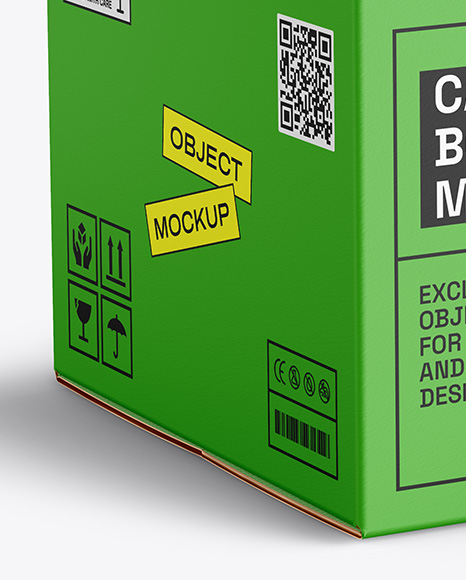 Paper Box Mockup