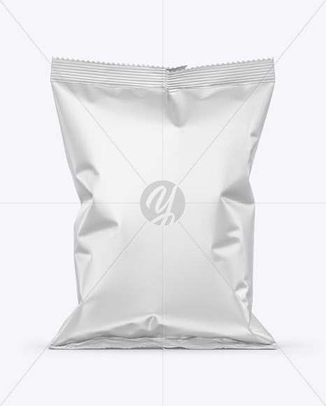 Matte Snack Bag Mockup