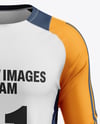 Training Long Sleeve Kit Mockup – Front View