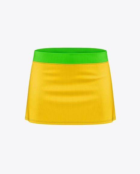 Women's Skirt Mockup - Front View