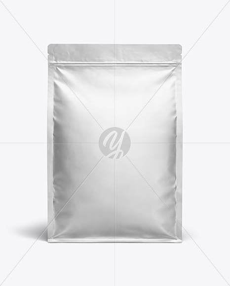 Metallic Food Bag Mockup