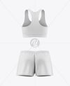 Women's Sport Kit Mockup - Back View