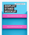 Display Stand Mockup – Front View