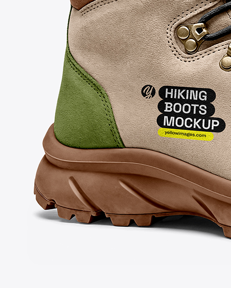 Hiking Boot Mockup