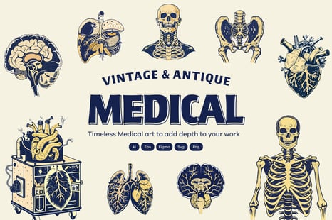 Vintage Medical illustrations - Graphics