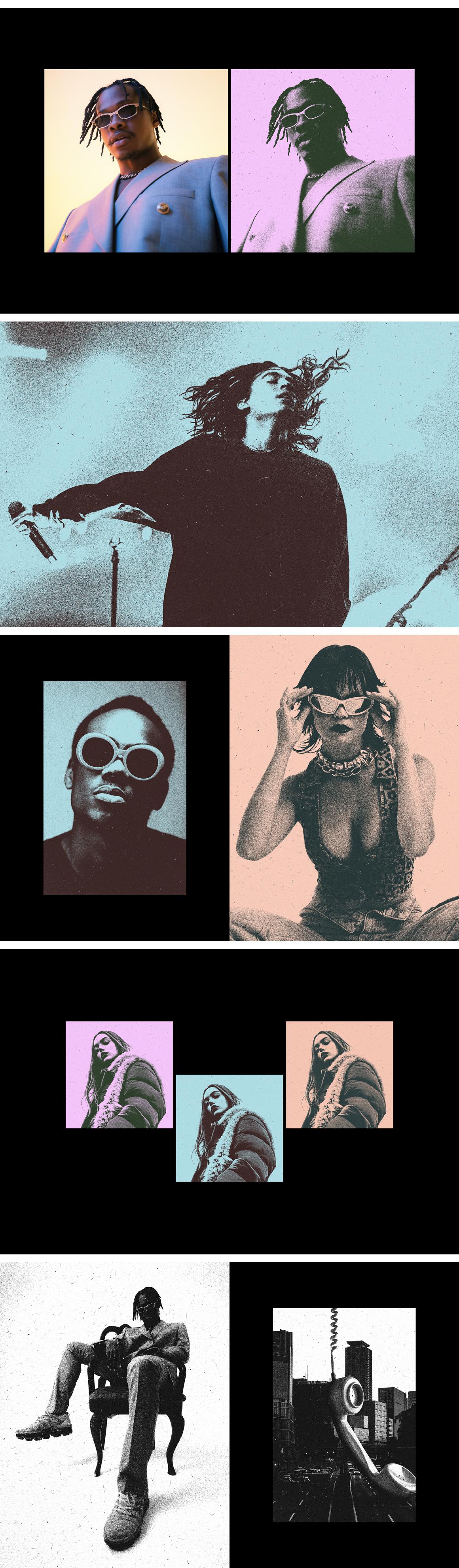 Risograph Photo Effect