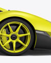 Sport Car Mockup - Side View